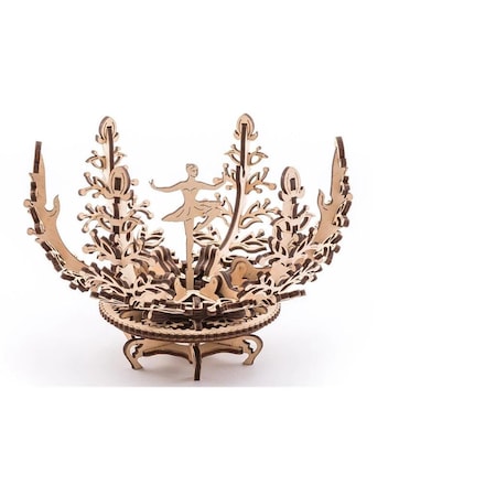 Ugears Mechanical Flower Wooden 3D Model Kit UTG0016